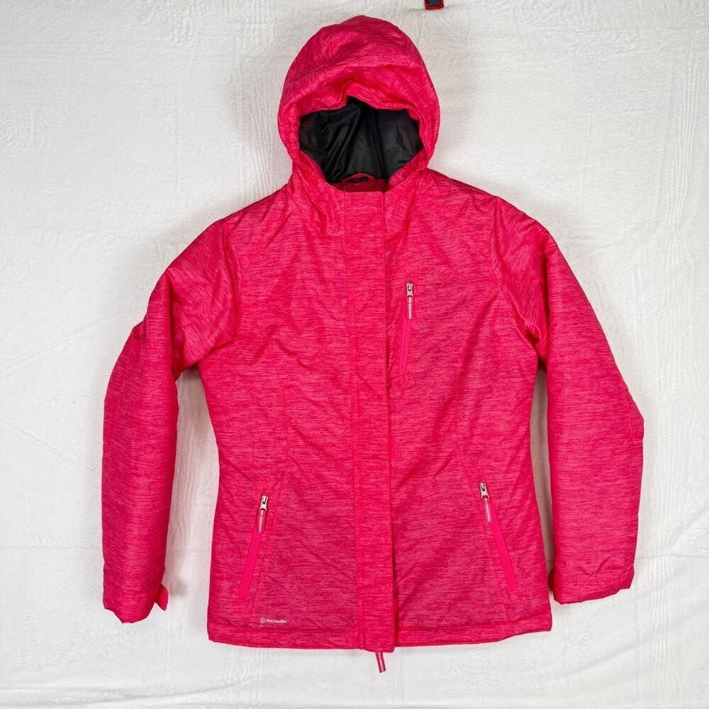 Champion VentureDry Jacket Girls XL 14-16 pink Hooded *no fleece liner